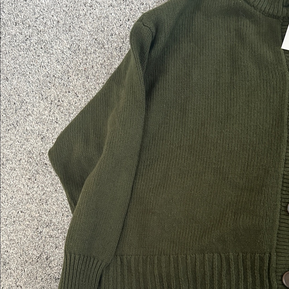 BNWT LOFT Women's Green Cardigan - Picture 4 of 5
